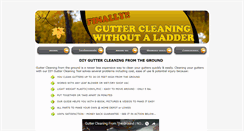 Desktop Screenshot of guttercleaningsecret.com